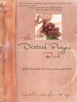 cover image of The Dieter's Prayer Book